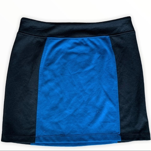 Mac + Jac‎ color block mini skirt